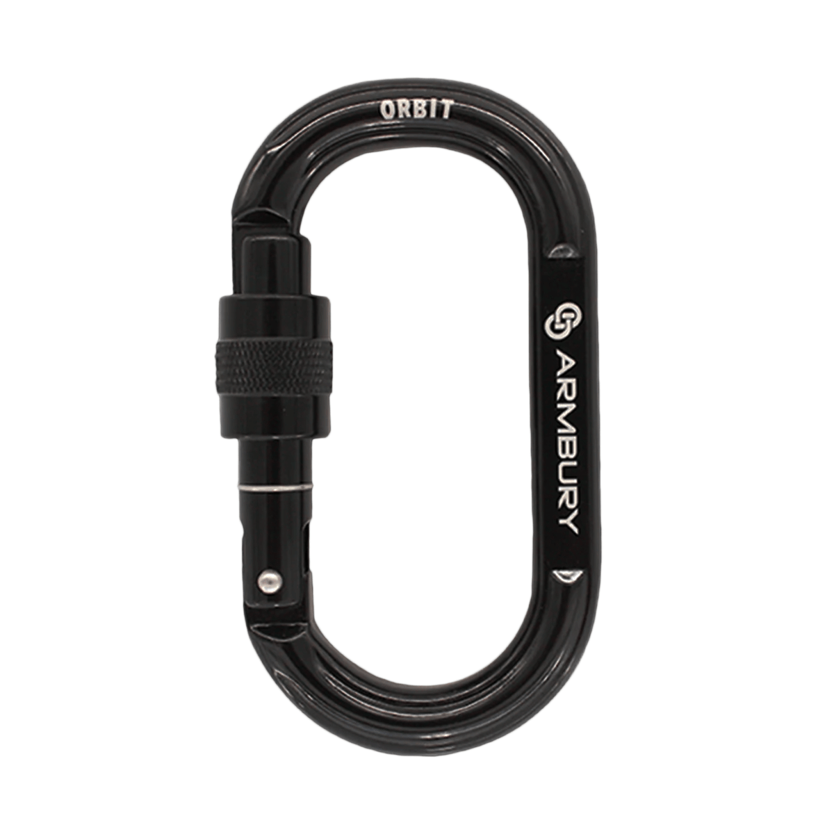 111mm x 62mm / Black / Orbit Screw ARM-Orbit-ScrewLock RopeHub Climbing Gear