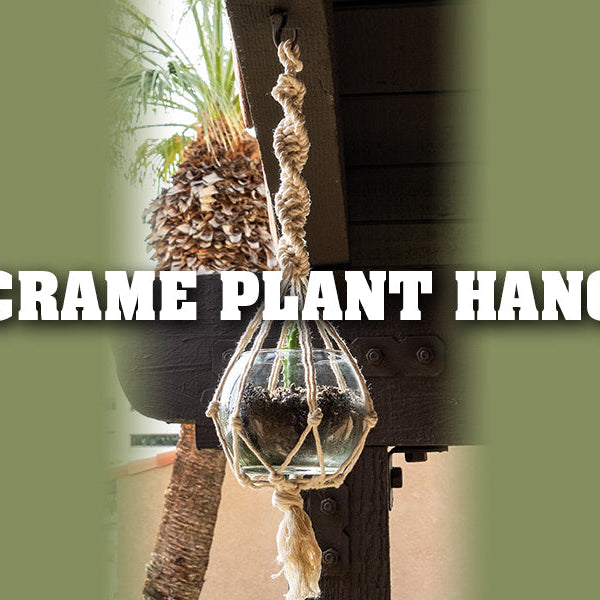 How to Make a Macrame Plant Hanger