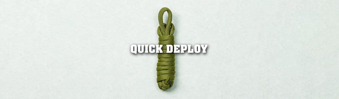Quick Deploy Paracord Storage