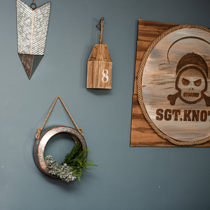 rope decoration ideas on wall