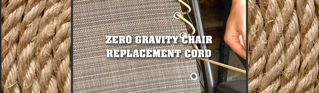 Product Feature: Zero Gravity Style Chair Universal Replacement Lace Kit