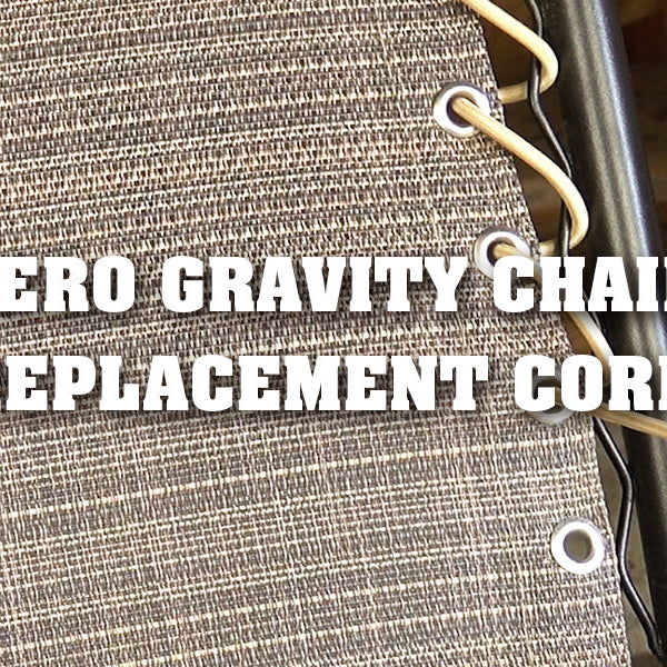 Product Feature: Zero Gravity Style Chair Universal Replacement Lace Kit