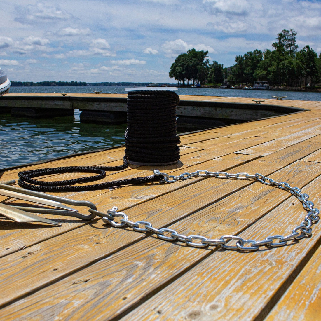 anchor lead chain as christmas gift for boater