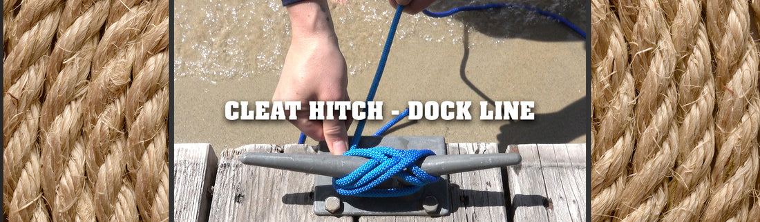 Cleat Hitch Dock Line (Deck)