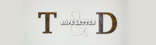 How to Make Rope Letters