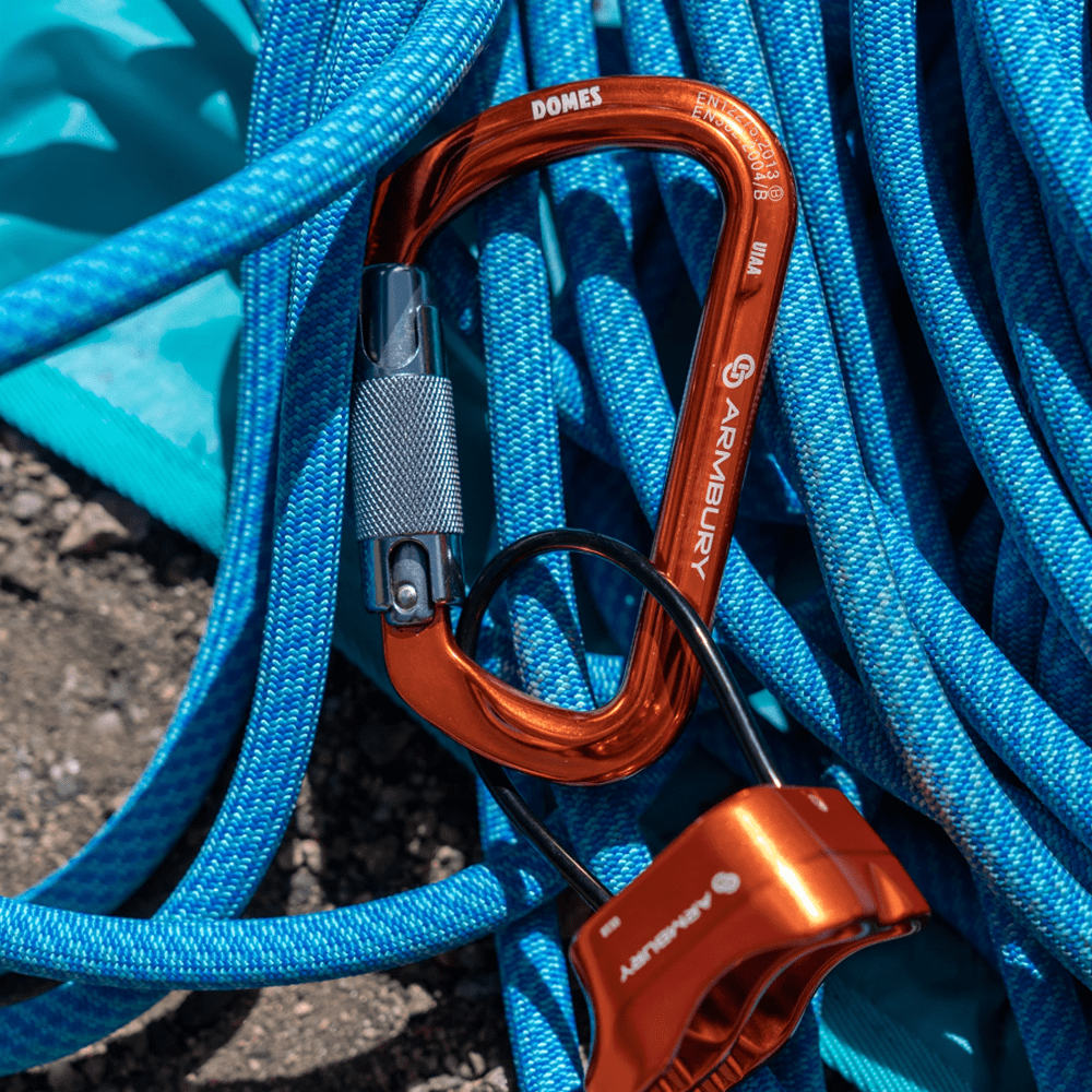 112mm x 75mm / Orange Gray / Domes Twist ARM-Domes-TwistLock ARMBURY Climbing Gear