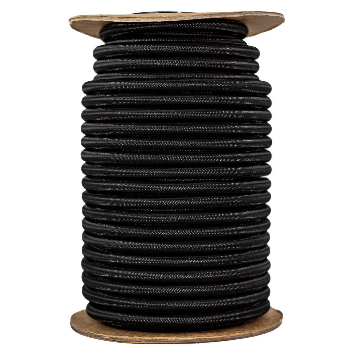 1/2 in / 100 ft - Spool / Black SKPPSC-12x100-Black RopeHub Shock Cord