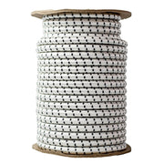 1/2 in / 100 ft - Spool / White w Black Tracer SKPPSC-12x100-WhiteBT RopeHub Shock Cord