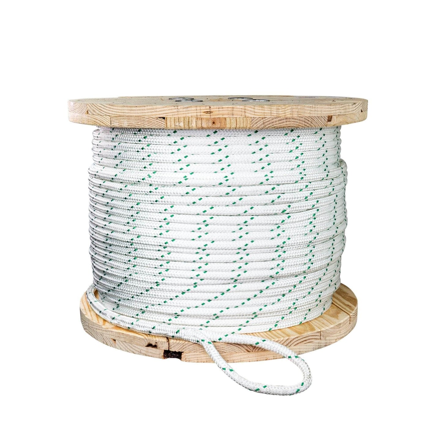1/2 in / 1200 ft / White (May or May Not Include Green Tracer) SK-DBPR-12x1200 RopeHub Double Braid Rope