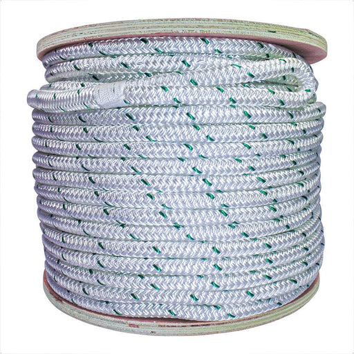 1/2 in / 300 ft / White (May or May Not Include Green Tracer) SK-DBPR-12x300 RopeHub Double Braid Rope
