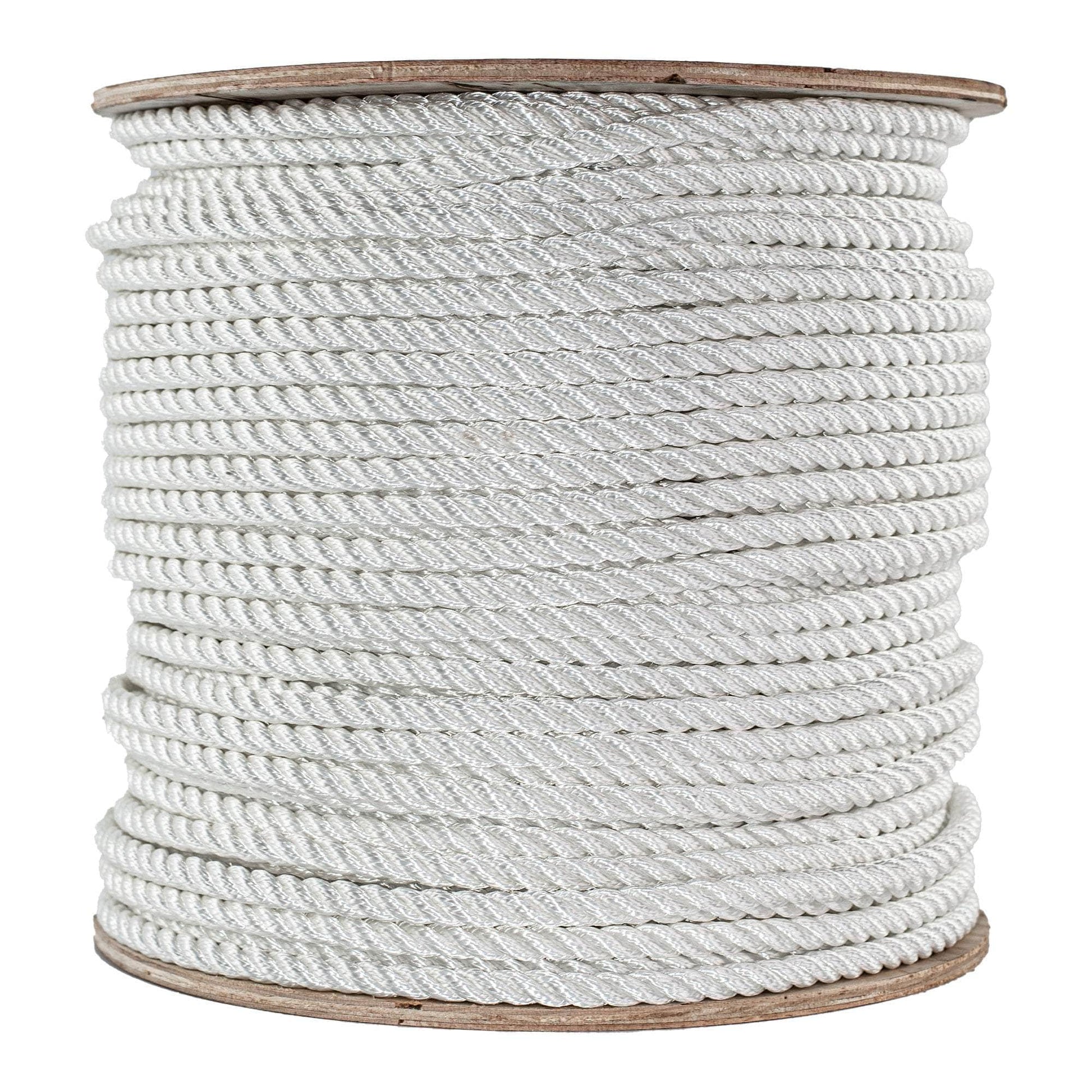 1/2 in / 600 ft / White SK-TP-12x600ft-White RopeHub Twisted Rope