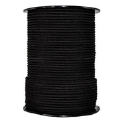 1/4 in / 1,000 ft / Black 1139pf1ks2 RopeHub Shock Cord