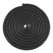 1/4 in / 10 ft / Black SK-MFP-Black-14-10 RopeHub Solid Braid Rope