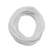 1/4 in / 10 ft / White SK-TP-14x10ft-White RopeHub Twisted Rope