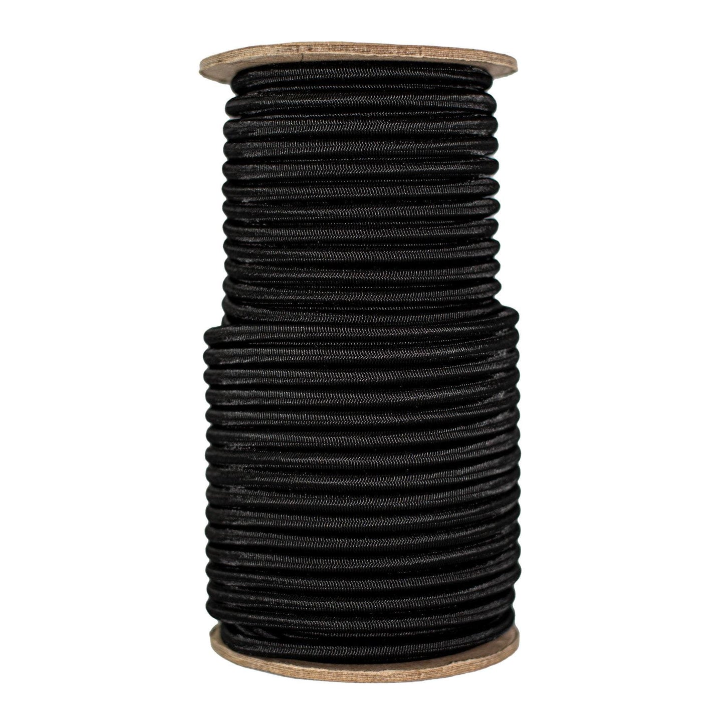1/4 in / 100 ft - Coil / Black SKPPSC-14x100-Black RopeHub Shock Cord
