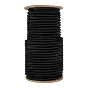 1/4 in / 100 ft - Coil / Black SKPPSC-14x100-Black RopeHub Shock Cord