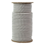 1/4 in / 100 ft - Coil / White w Black Tracer SKPPSC-14x100-WhiteBT RopeHub Shock Cord
