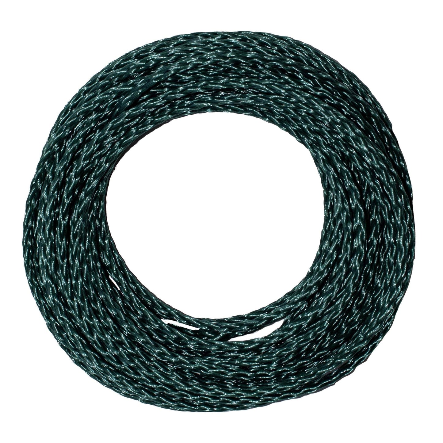 1/4 in / 100 ft / Hunter Green SK-HBPP-14x100-HunterGreen RopeHub Hollow Braid Rope