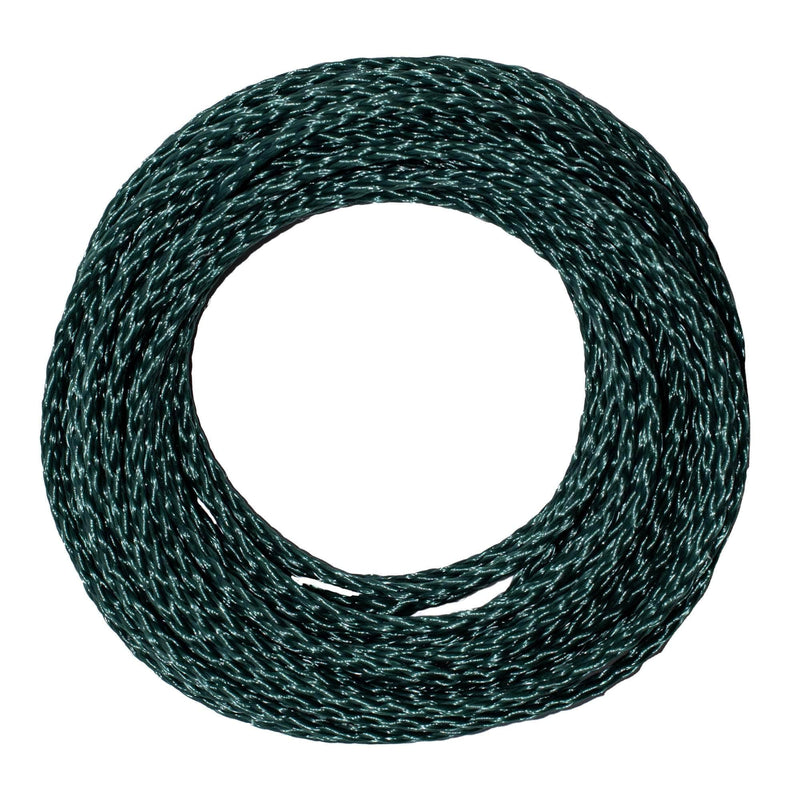 1/4 in / 100 ft / Hunter Green SK-HBPP-14x100-HunterGreen RopeHub Hollow Braid Rope