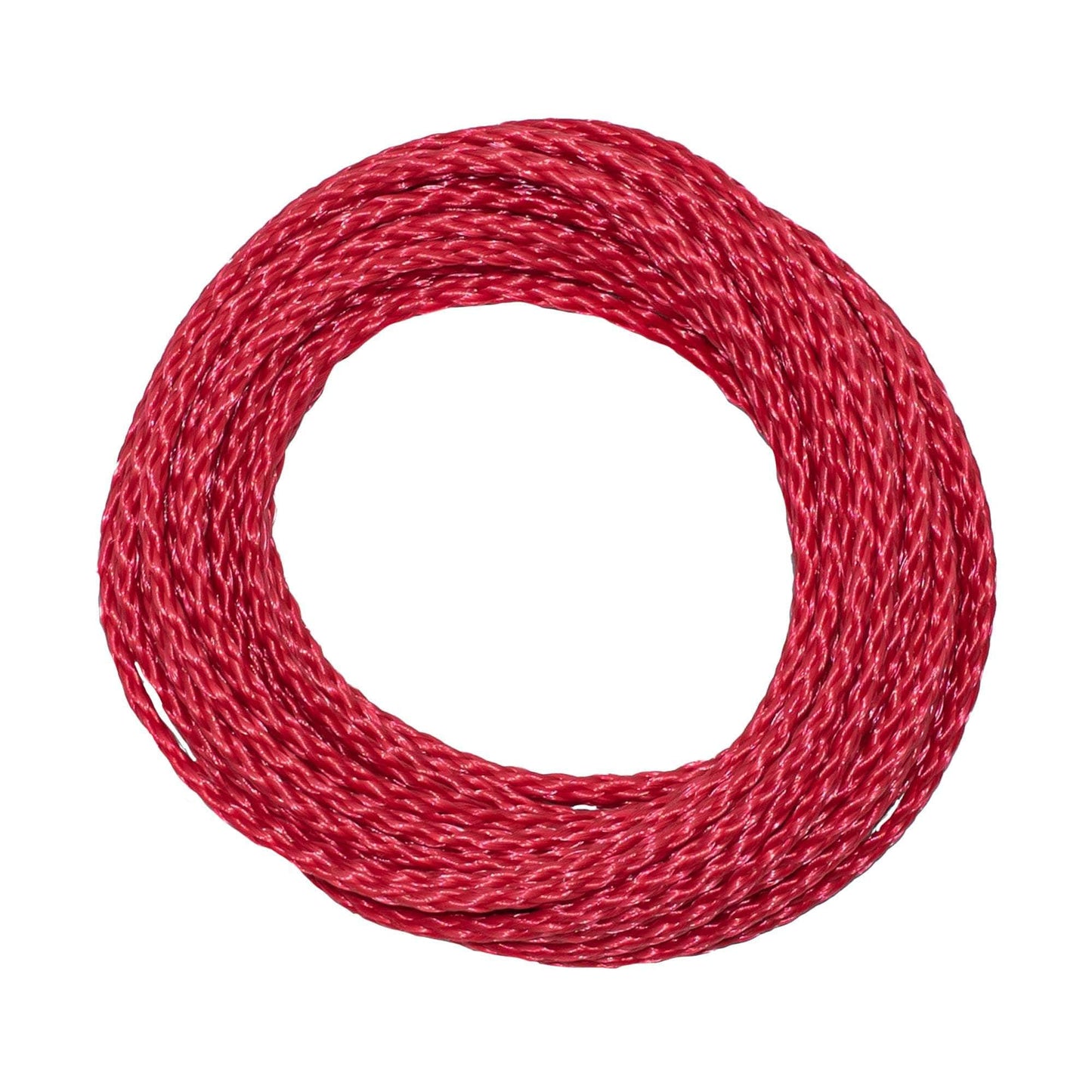 1/4 in / 100 ft / Red SK-HBPP-14x100-Red RopeHub Hollow Braid Rope