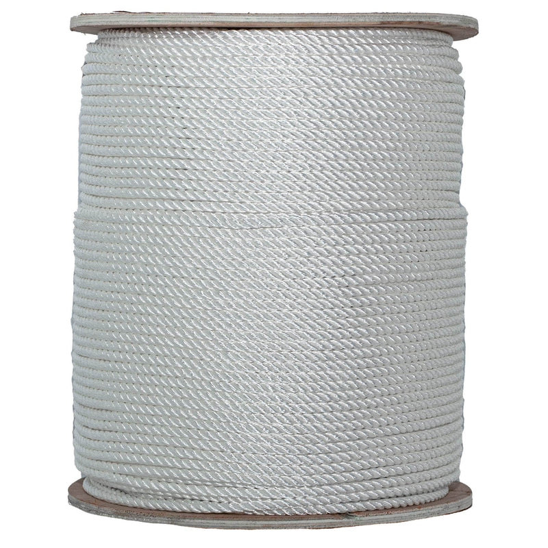 1/4 in / 1200 ft / White sk-tp-14x1200ft-White RopeHub Twisted Rope