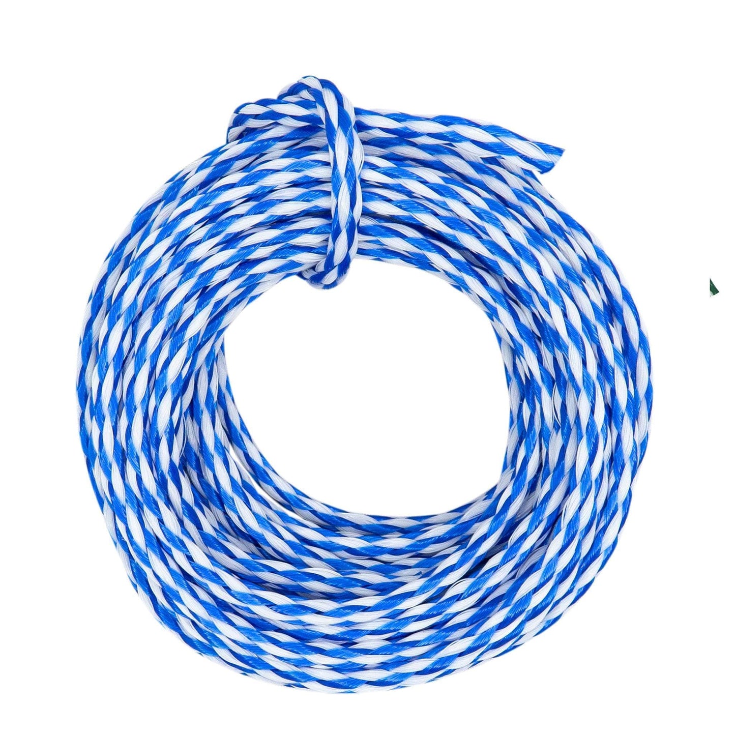 1/4 in / 50 ft / Blue / White SK-HBPP-14x50-BlueWhite RopeHub Hollow Braid Rope