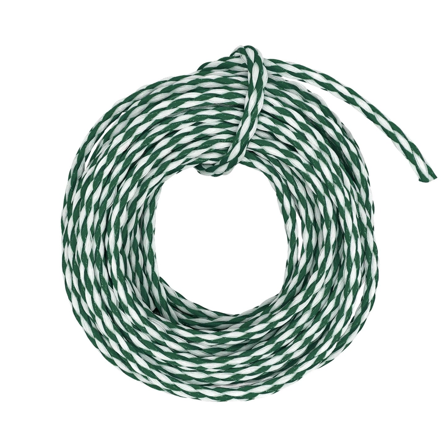 1/4 in / 50 ft / Hunter Green / White SK-HBPP-14x50-HunterWhite RopeHub Hollow Braid Rope