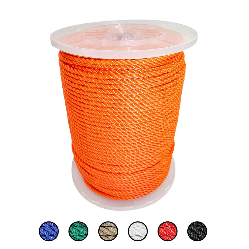 1/4 in x 600 ft / Orange SK-TMFP-14x600-Orange RopeHub Rope