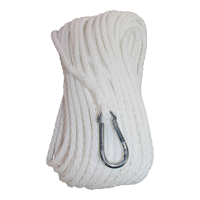 1/4 inch x 100ft / White SK-PPHBAL-14x100ft-White RopeHub Rope