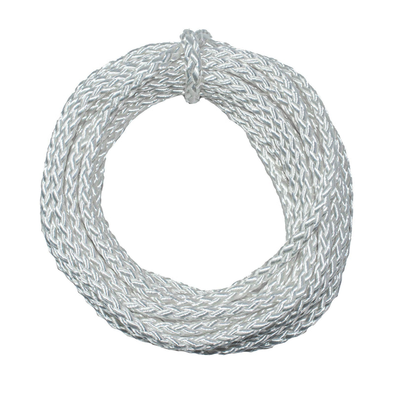 1/4" x 25ft / White SK-DiamBN-14x25-White RopeHub Rope