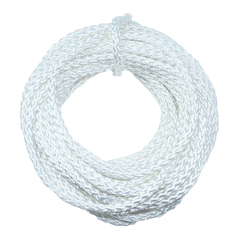 1/4" x 50ft / White SK-DiamBN-14x50-White RopeHub Rope