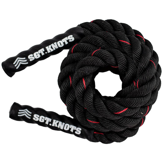 1.5" x 10ft / Black with Red Tracer SK-BJR-112x10 RopeHub Rope