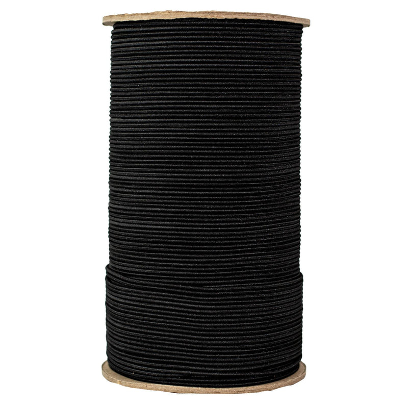 1/8 in / 1000 ft - Spool / Black SKPPSC-18x1000-Black RopeHub Shock Cord