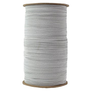 1/8 in / 1000 ft - Spool / White w Black Tracer SKPPSC-18x1000-WhiteBT RopeHub Shock Cord