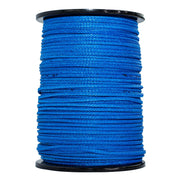 1/8 in (3mm) / 600 ft / Blue SK-AMB-Blue-18x600 RopeHub Hollow Braid Rope