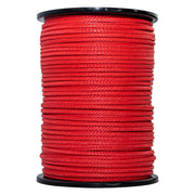 1/8 in (3mm) / 600 ft / Red SK-AMB-Red-18x600 RopeHub Hollow Braid Rope