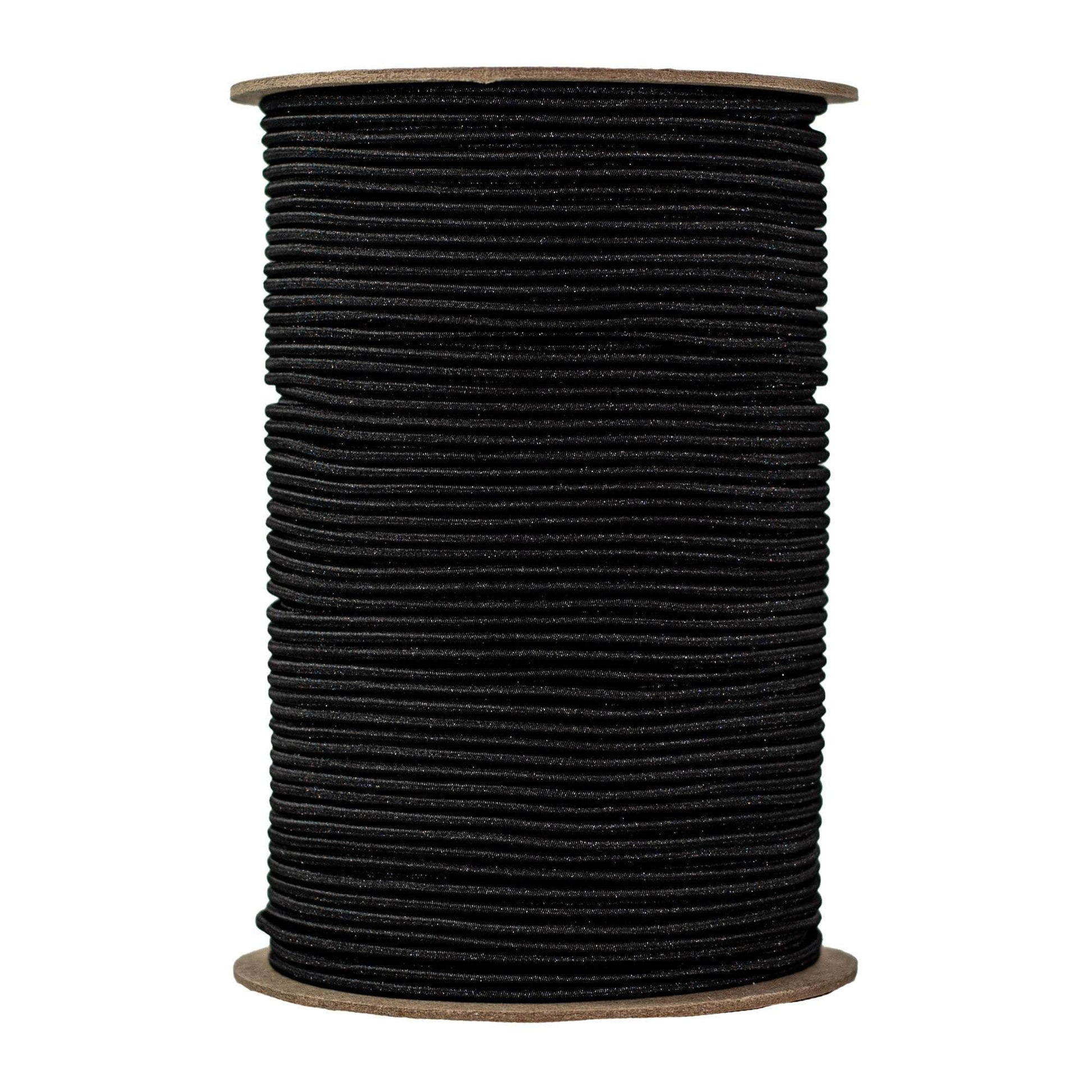1/8 in / 500 ft - Spool / Black SKPPSC-18x500-Black RopeHub Shock Cord