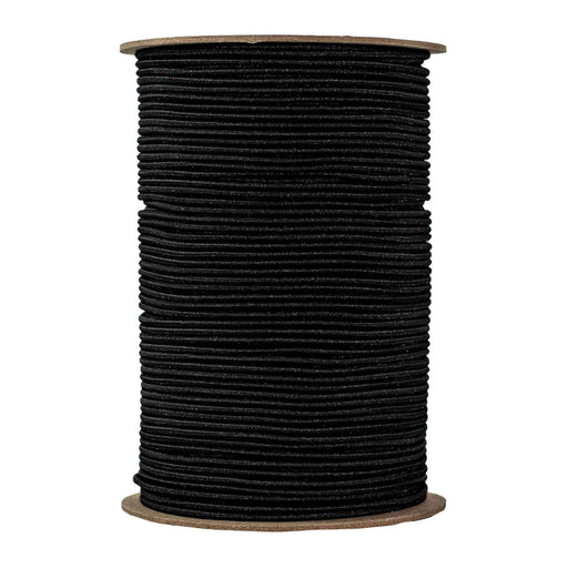 1/8 in / 500 ft - Spool / Black SKPPSC-18x500-Black RopeHub Shock Cord
