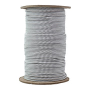 1/8 in / 500 ft - Spool / White w Black Tracer SKPPSC-18x500-WhiteBT RopeHub Shock Cord