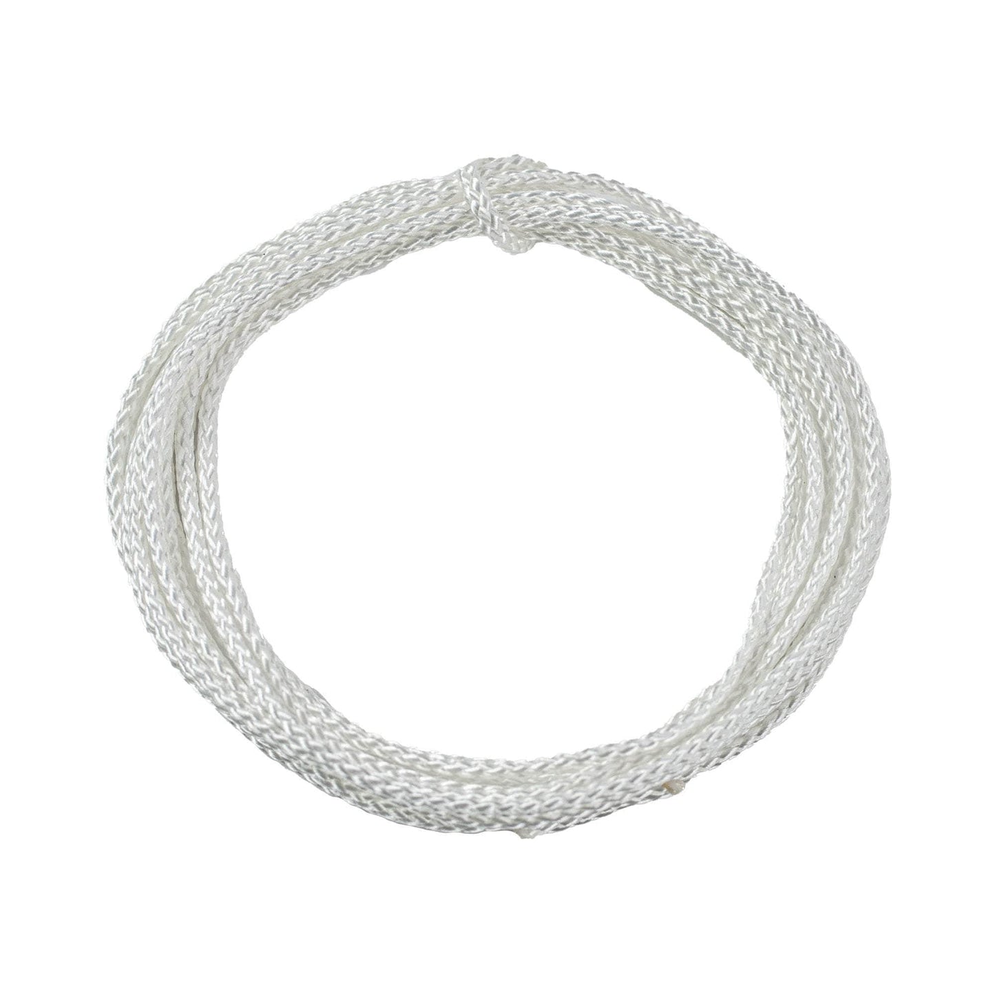 1/8" x 10ft / White SK-DiamBN-18x10-White RopeHub Rope