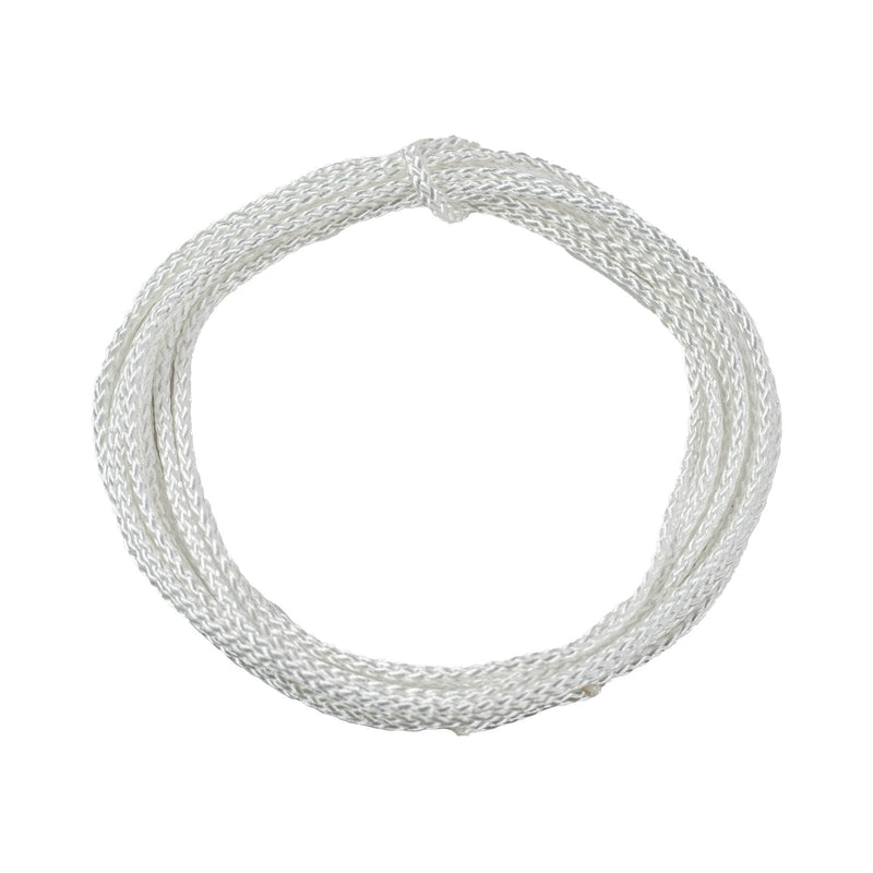 1/8" x 10ft / White SK-DiamBN-18x10-White RopeHub Rope