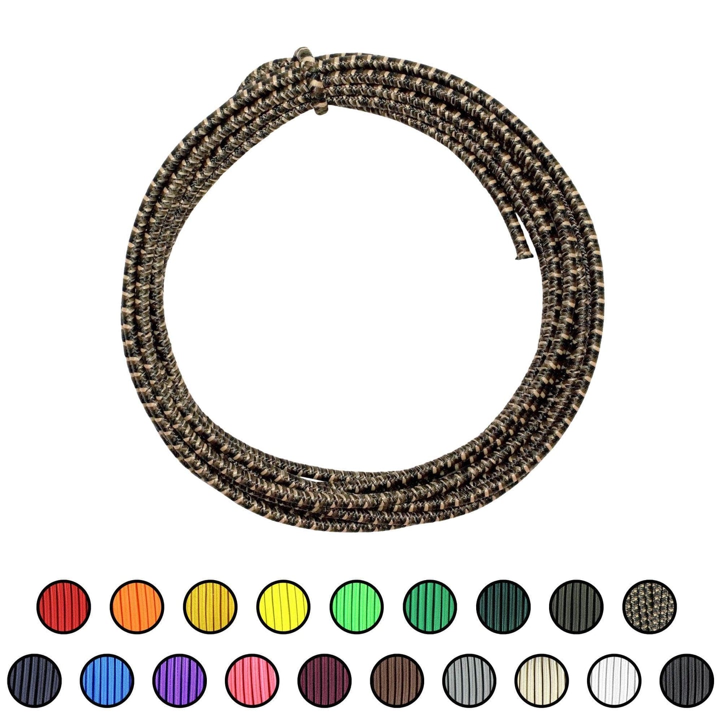 1/8" x 10ft / Woodland Camo SKSC1/8-10ft-WoodlandCamo RopeHub Shock Cord