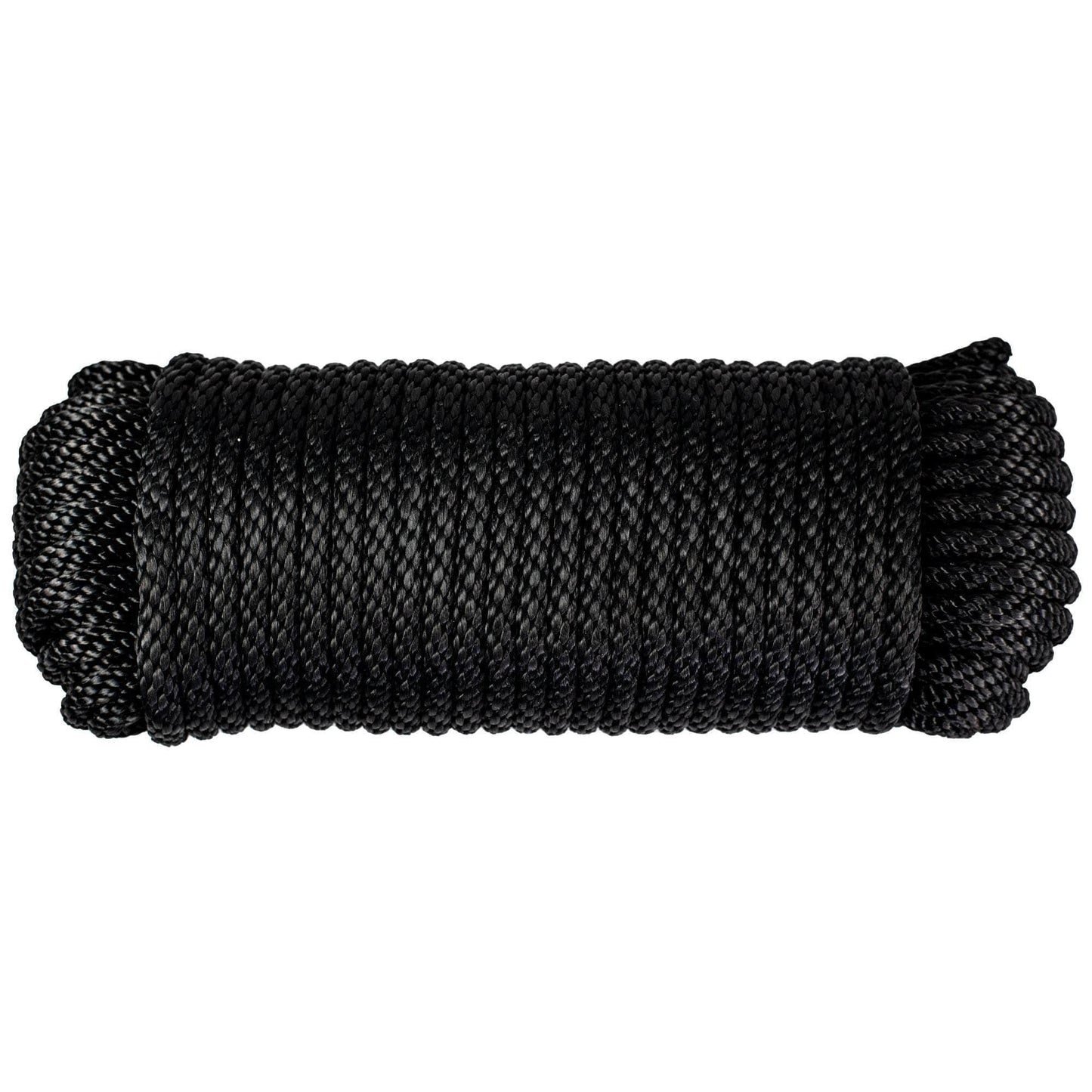 (#10) 5/16 in / 100 ft / Black SK-SBP-516x100-Black RopeHub Solid Braid Rope