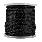 (#10) 5/16 in / 250 ft / Black SK-SBP-516x250-Black RopeHub Solid Braid Rope
