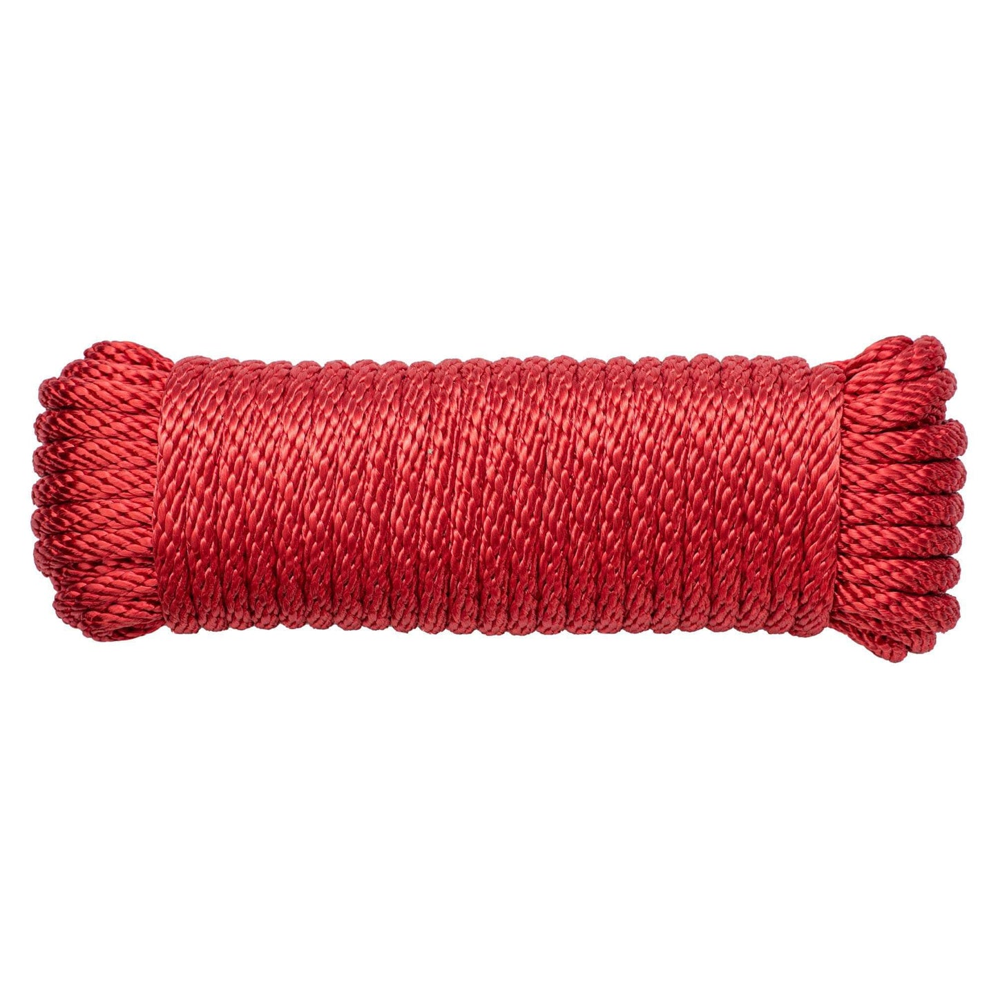 (#10) 5/16 in / 50 ft / Red SK-SBN-516x50-Red RopeHub Solid Braid Rope
