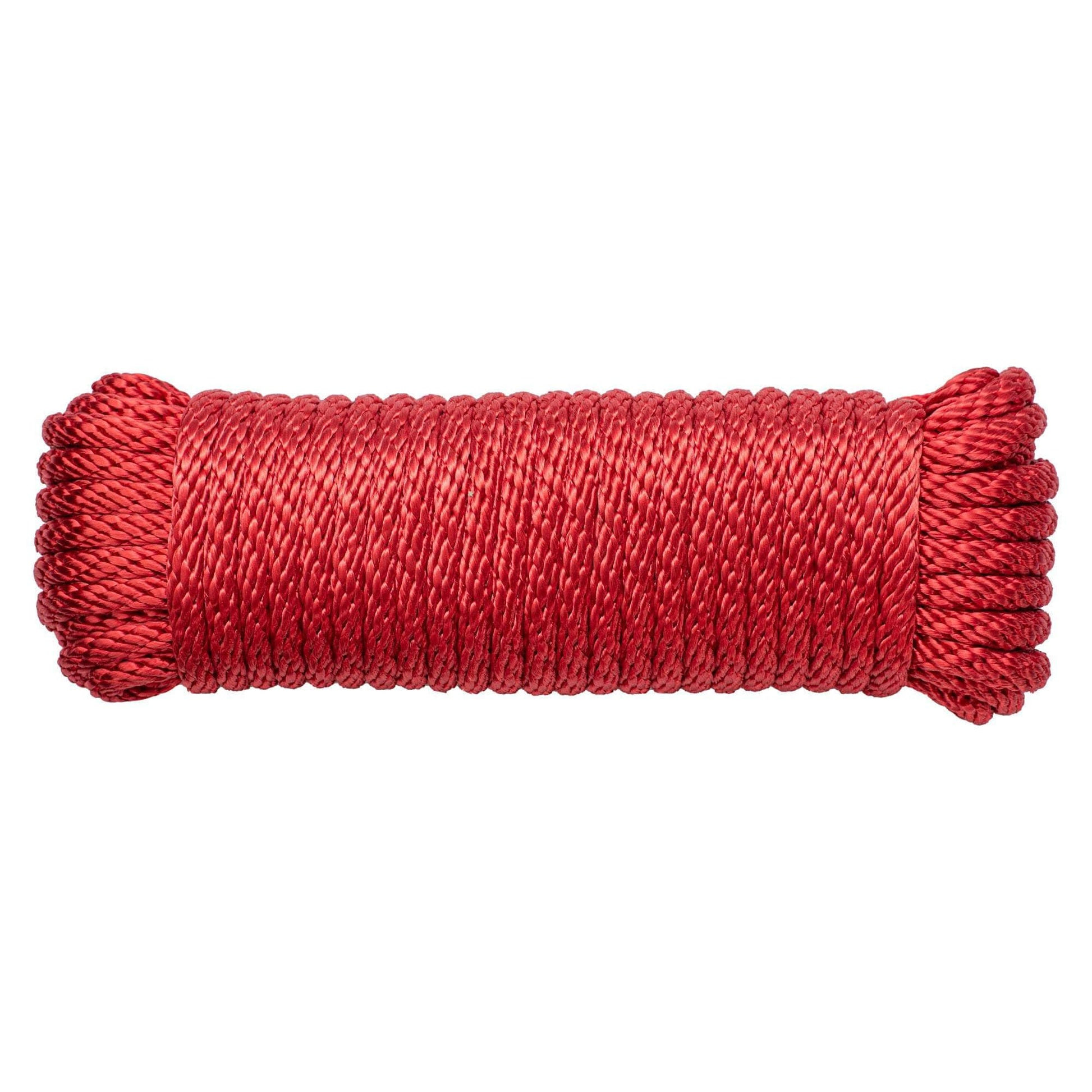 (#10) 5/16 in / 50 ft / Red SK-SBN-516x50-Red RopeHub Solid Braid Rope