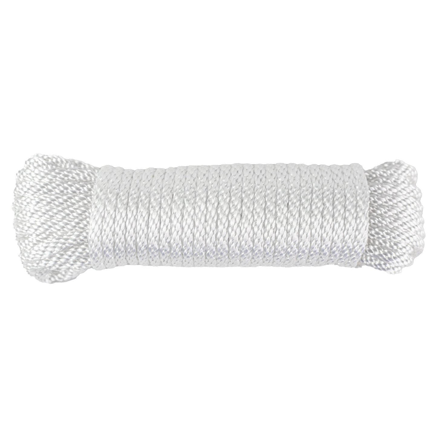(#10) 5/16 in / 50 ft / White SK-SBP-516x50-White RopeHub Solid Braid Rope