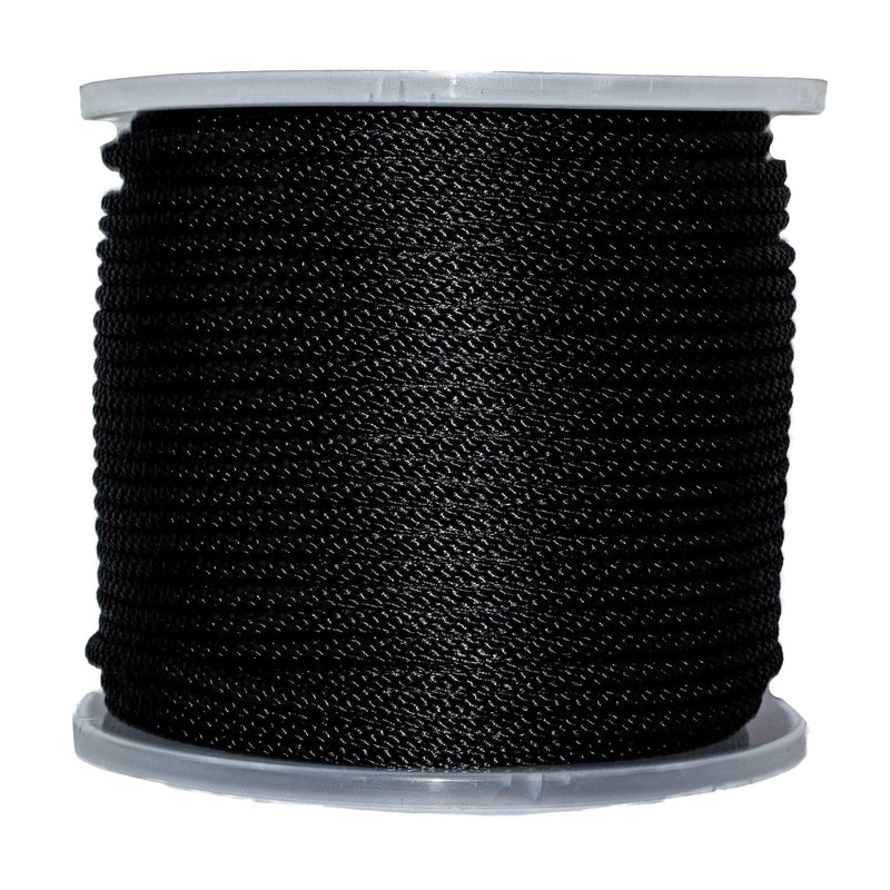 (#10) 5/16 in / 500 ft / Black SK-SBP-516x500-Black RopeHub Solid Braid Rope