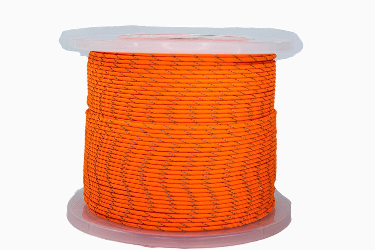 1000ft / Orange SKPC-1000ft-Orange-Reflective RopeHub Paracord