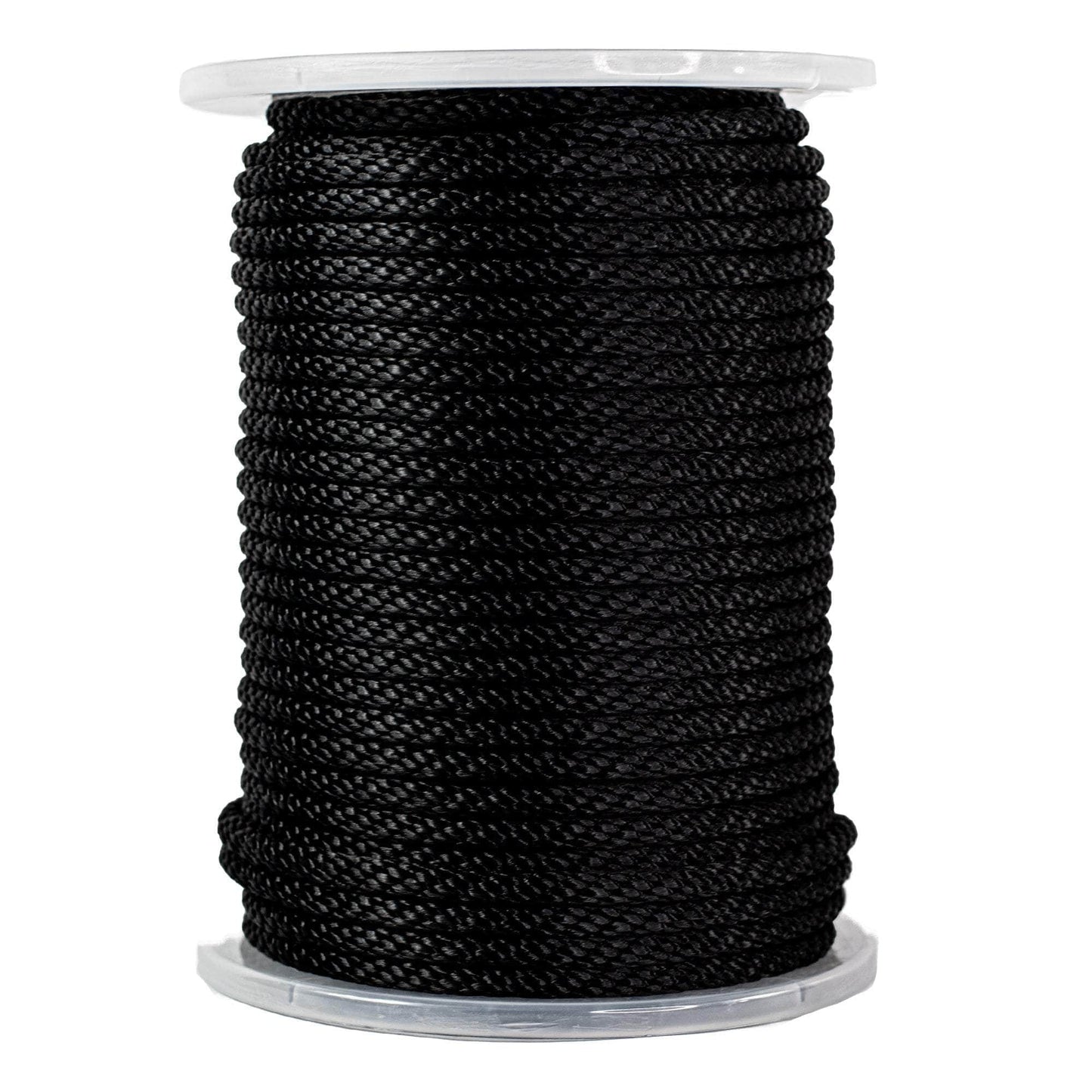 (#12) 3/8 in / 250 ft / Black SK-SBP-38x250-Black RopeHub Solid Braid Rope